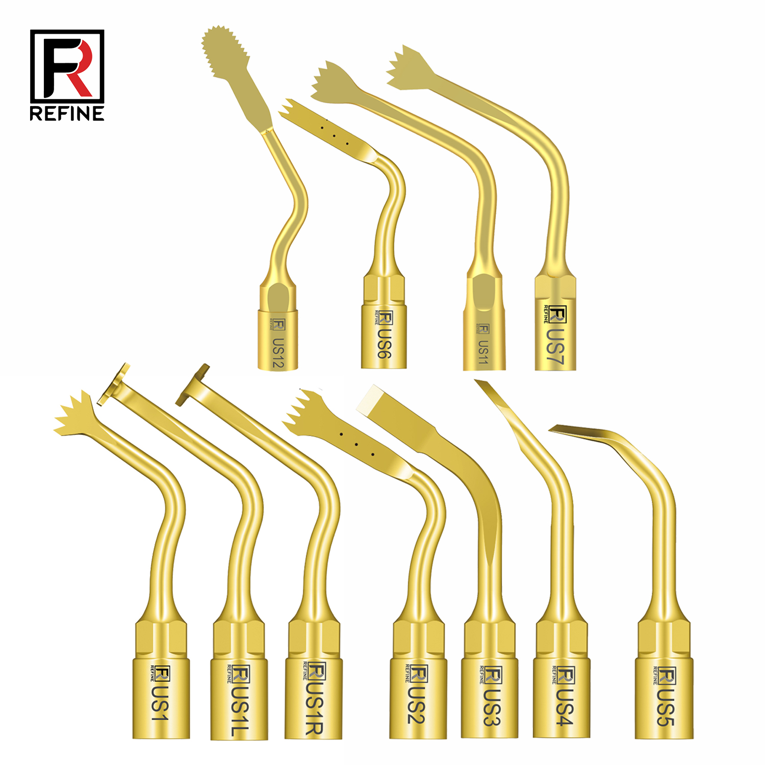 1-Piece Piezosurgery Osteotomy Bone Cutting Dental Surgery Tips US1 US1L US1R US2 US3 US4 US5 US6 US7 US11 US12, Compatible with Mectron… image 2