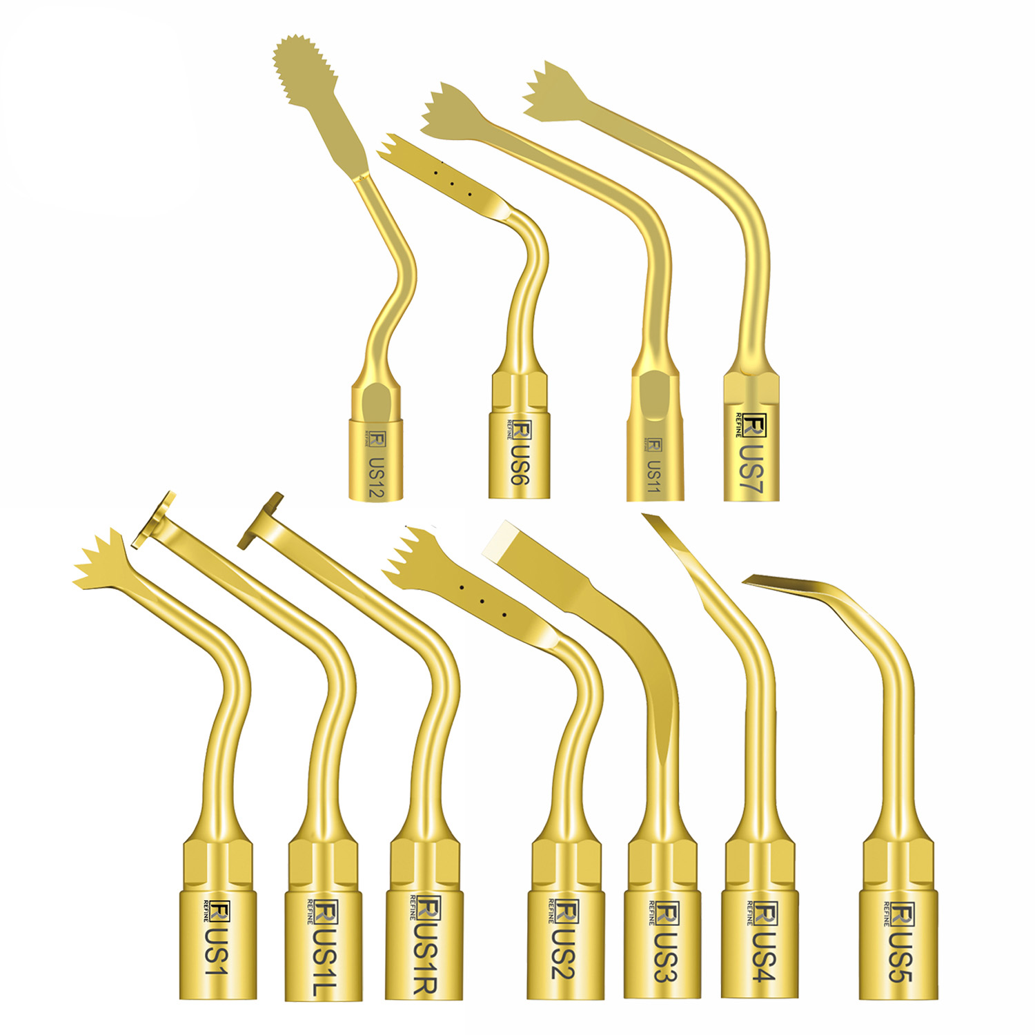 1-Piece Piezosurgery Osteotomy Bone Cutting Dental Surgery Tips US1 US1L US1R US2 US3 US4 US5 US6 US7 US11 US12, Compatible with Mectron… image 3