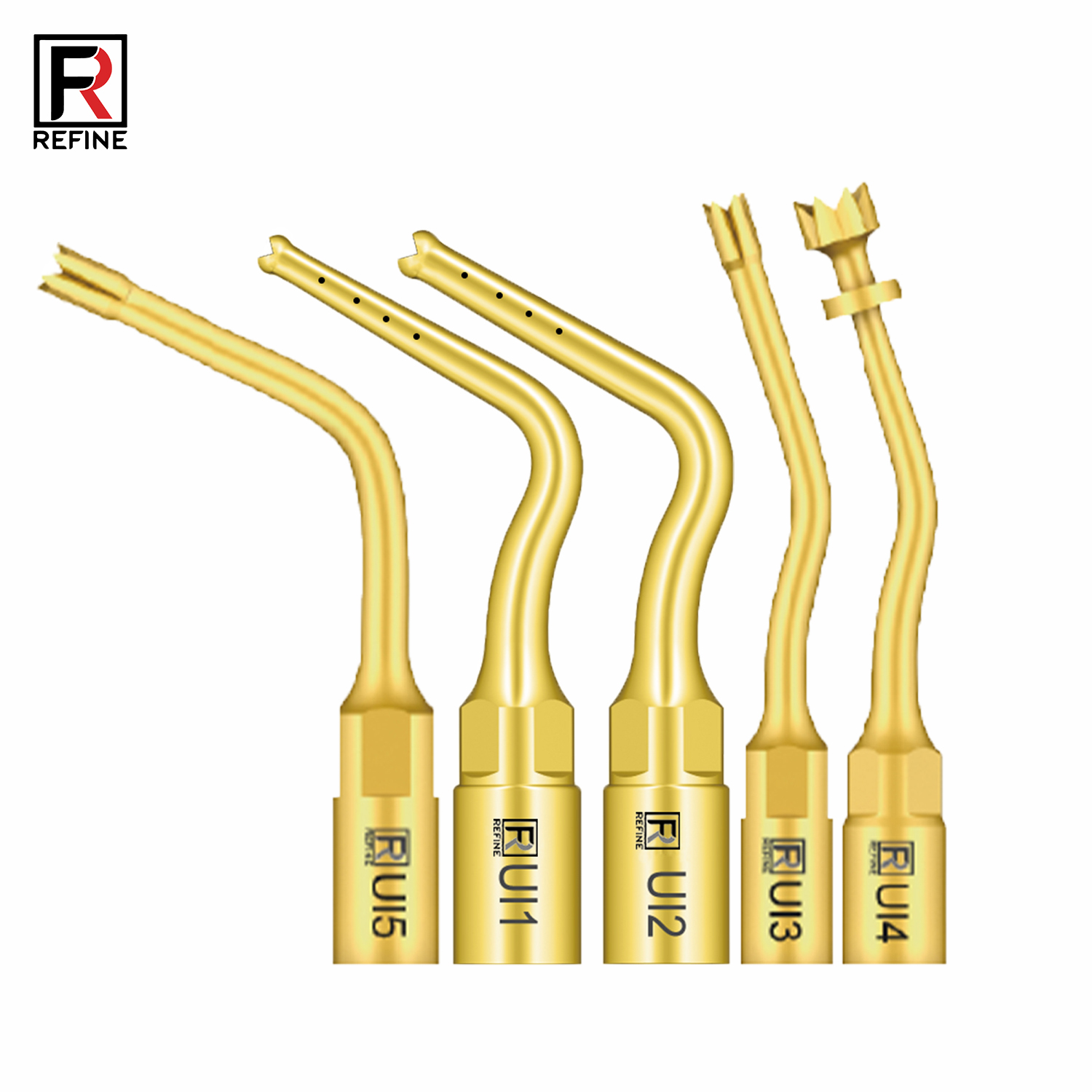 1-Piece Dental Piezosurgery Tips for Bone Cutting Sinus Lifting Implant Ul1 UI2 UI3 UI4 UI5 Dental Surgery Tip, Compatible with Mectron… image 2