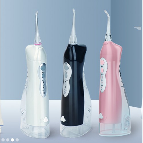 Portable Oral Irrigator USB Rechargeable Professional Dental Water Jet Water Tank Waterproof Travel Family image 1