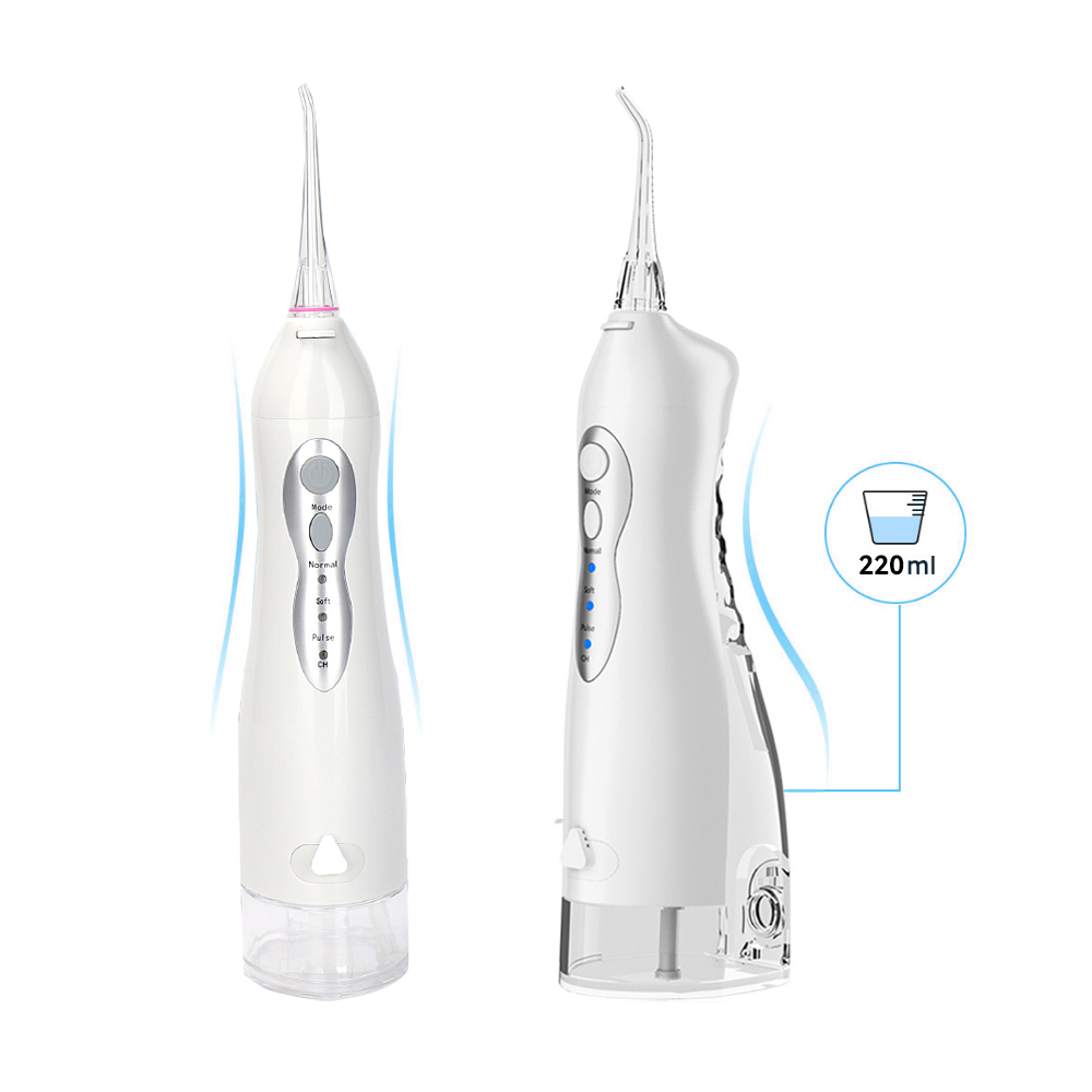 Portable Oral Irrigator USB Rechargeable Professional Dental Water Jet Water Tank Waterproof Travel Family image 4