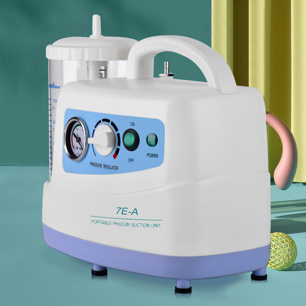 Portable Professional Dental Suction Unit Vacuum Phlegm Oral Emergency Aspirator image 2