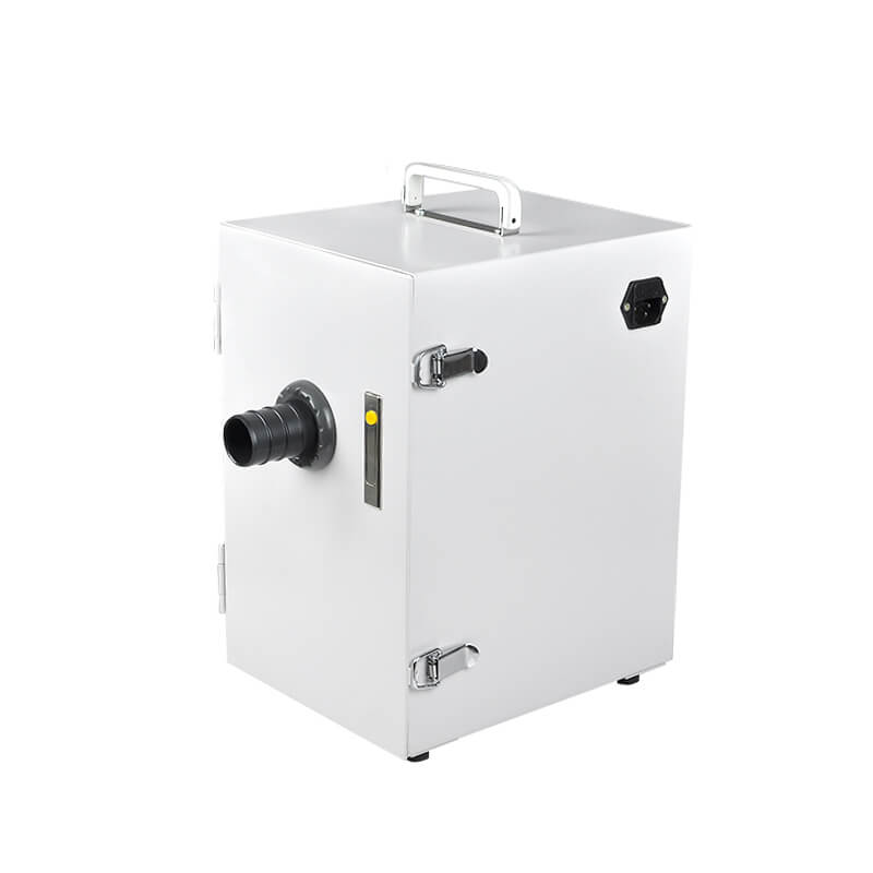 JT-26C 370W Digital Dental Lab Single-Row Dust Collector Laboratory Dust Extractor image 2