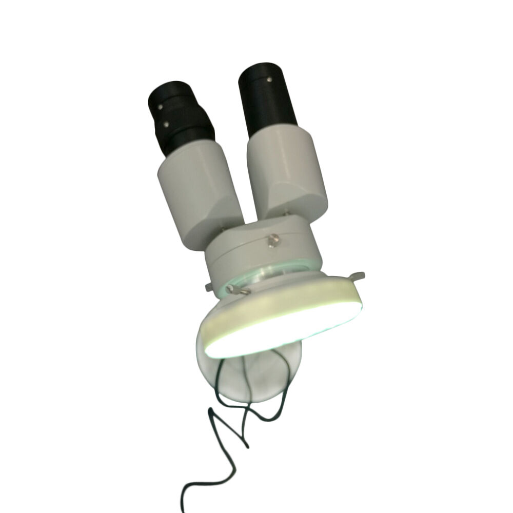 Professional Dental LED Microscope 8X Comprehensive Magnification 360° Revolve Lab Equipment image 3