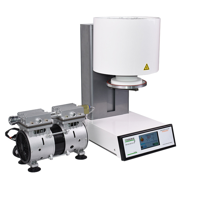 Professional Dental Lab Automatic Programmable Vacuum Porcelain Furnace Zirconia Ceramic Crowns Oven Touch Screen image 2