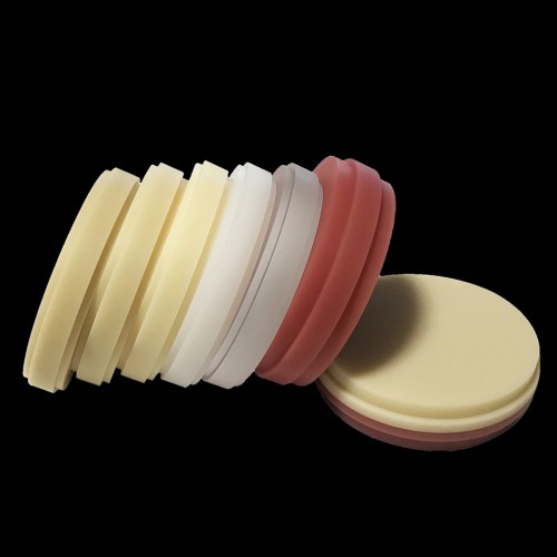 5-Piece Dental PMMA Blocks Pmma Milling Discs Dental Material Lab for Make Temporary Bridge Dental Restorations Resin Block image 1