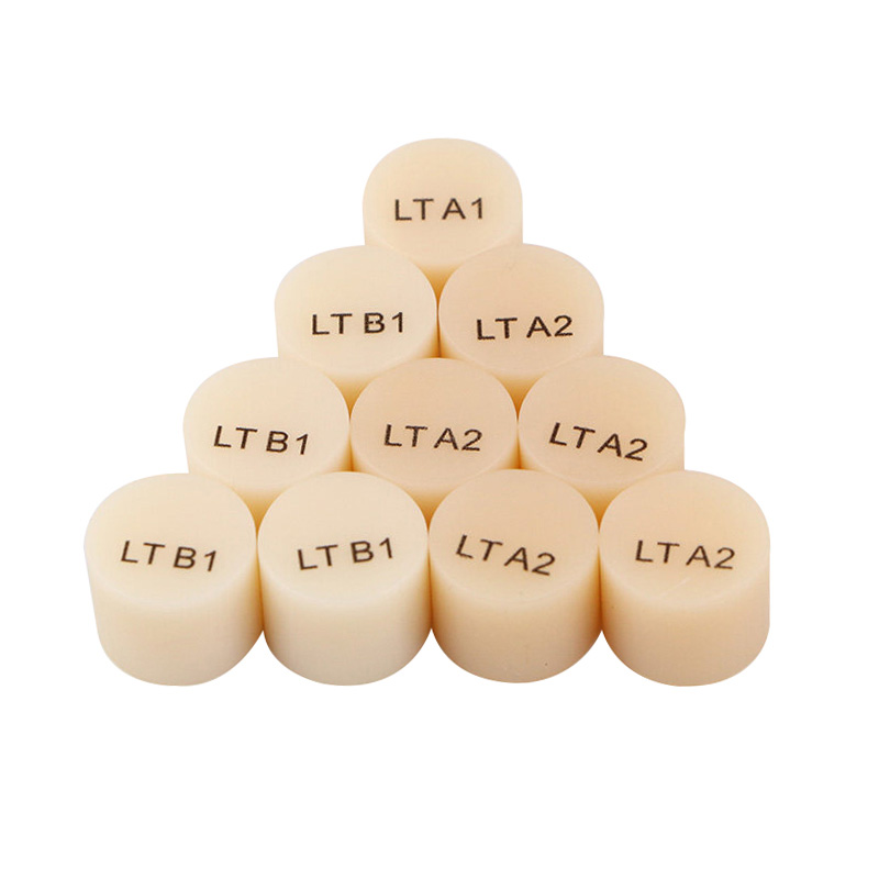 10-Piece Dental Lab Glass-Ceramic Lithium Disilicate Pills Press Block image 2