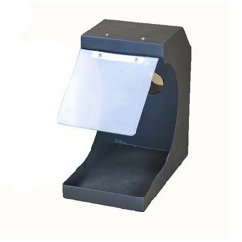 2-Piece Suction Hoods for AX-J3 Dental Lab Polishing Lathe with Dual Head image 1