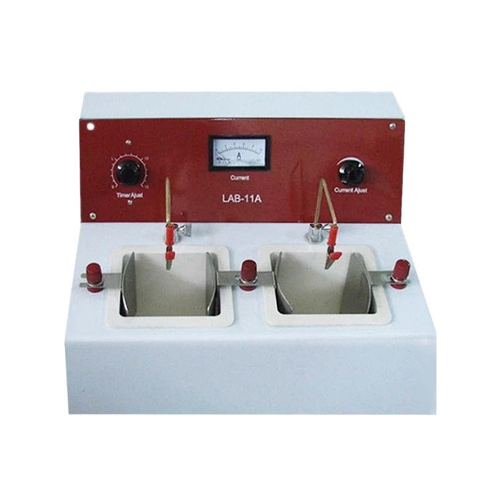 Professional Dental Lab Electrolytic Polishing Machine Electro Polisher Unit with Two Water Baths image 2