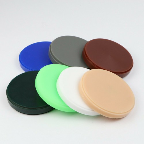 5-Piece OD98*25mm Dental Wax Disc Block, Compatible with Wieland System CAD CAM Dental Lab Material image 1