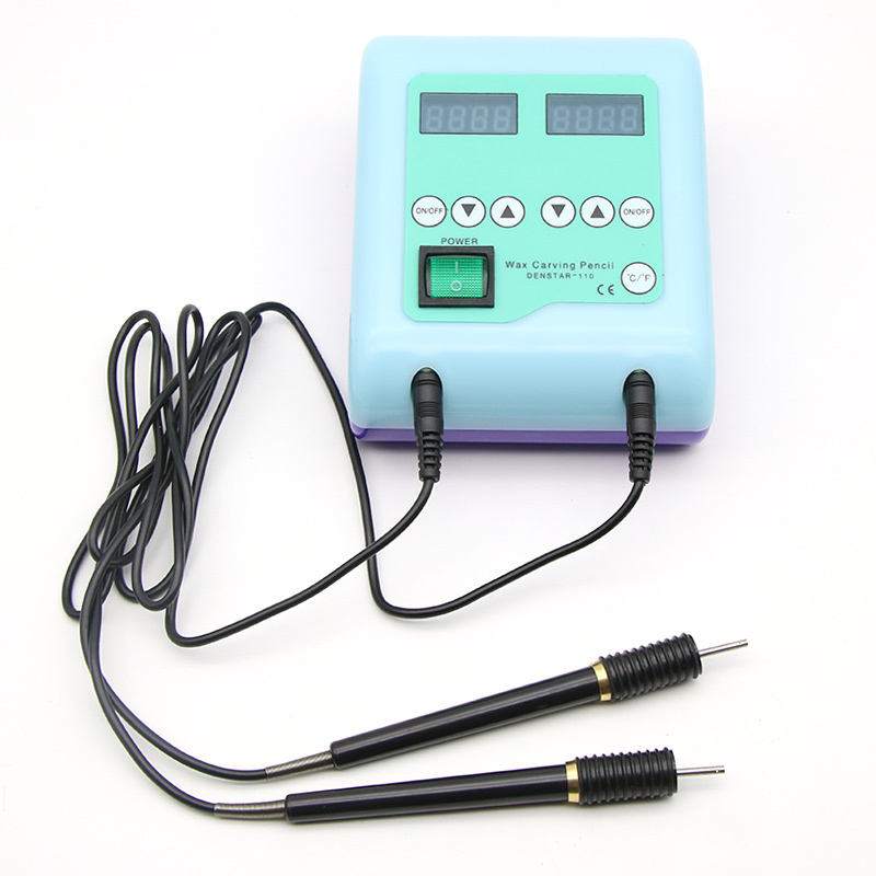 JG-204 Professional Dental Lab Electric Wax Waxer Machine 6 Tips Double Pen Carving Knife image 2