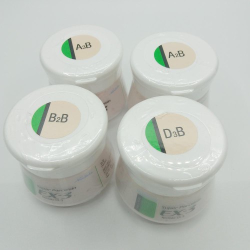 Professional Dental Porcelain Powder EX-3 Dental Consumable Materials Body Translucent Enamel Metal Porcelain Powder image 1
