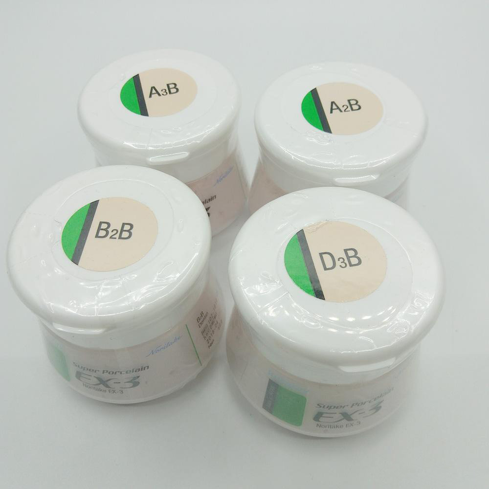 Professional Dental Porcelain Powder EX-3 Dental Consumable Materials Body Translucent Enamel Metal Porcelain Powder image 2