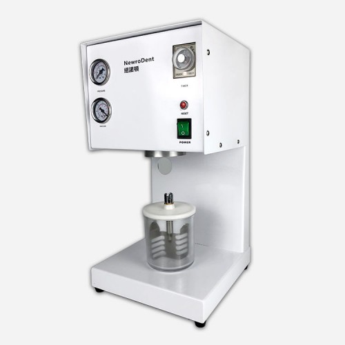 S-901 Professional Dental Lab Vacuum Mixer Mixing Machine with Two Mixing Cups image 1
