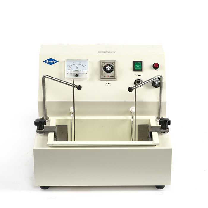 Srefo R-1202 Professional Dental Lab Electrolytic Polishing Machine with Two Water Baths image 2
