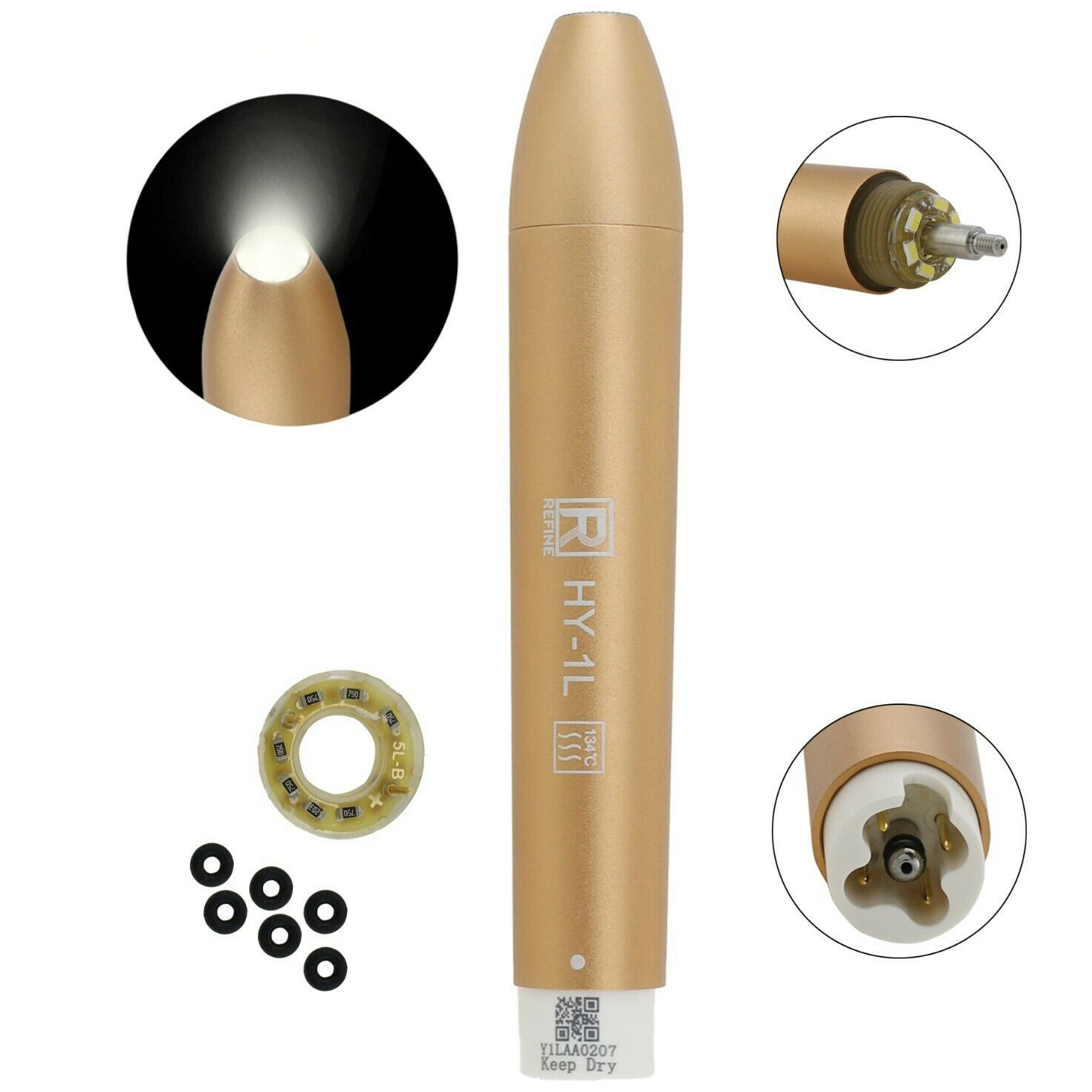 Refine HY-1L Ultrasonic Piezo Scaler Handpiece, Compatible with Satelec Acteon P5 P5XS B.LED image 2