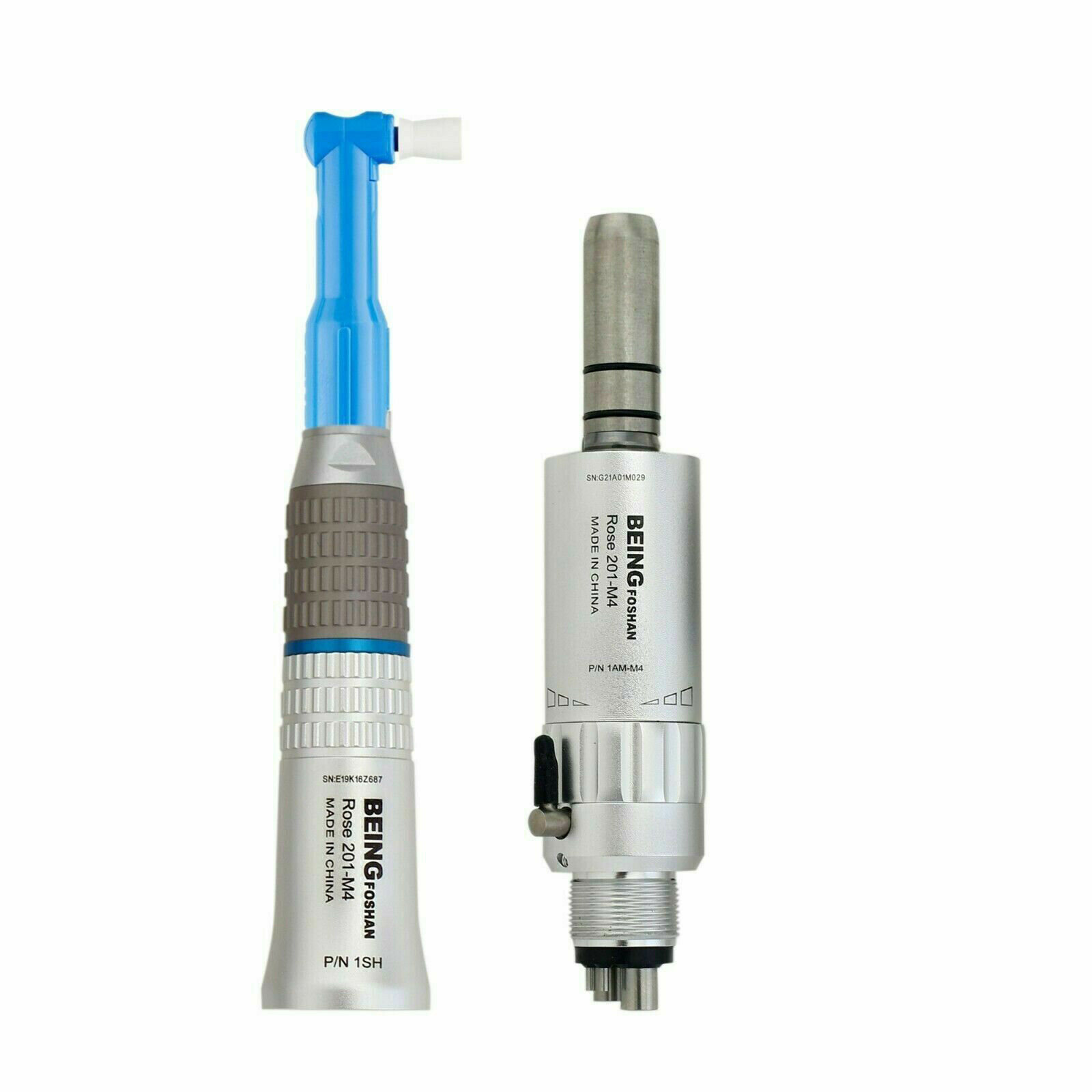 BEING Dental Hygiene Prophy Handpiece Air Motor 4-Hole Straight Nose Cone 201 image 2