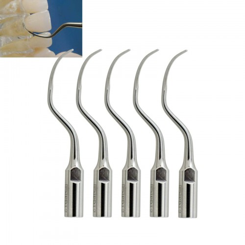 5-Piece PD12 Dental Scaler Tips Periodontal, Compatible with Satelec Acteon/ Woodpecker DTE Ultrasonic Scaler image 1