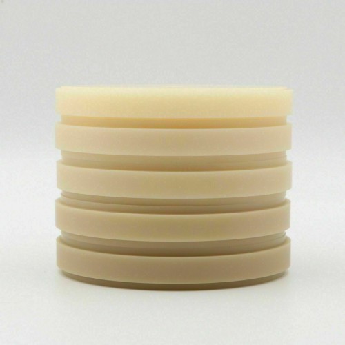 5-Piece Dental Lab CAD CAM PMMA Blocks Disk Material, Compatible with Wieland System OD98*18mm image 1