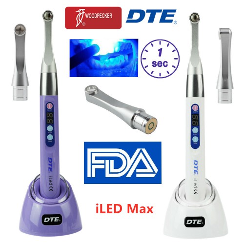 Woodpecker iLED Max Curing Light Wireless 5W LED Curing Lamp 3000mW/cm2 for Professional Use image 1