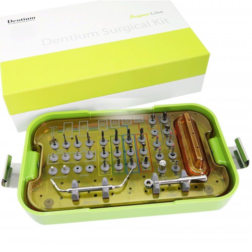 Dentium Professional Dental Surgical Tool Kit UXIF SuperLine Implant Surgery Instrument Kit image 1