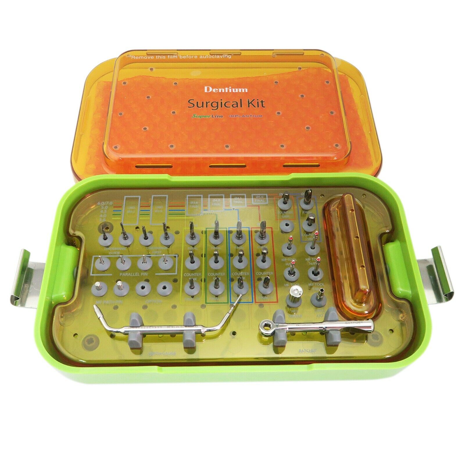 Dentium Professional Dental Surgical Tool Kit UXIF SuperLine Implant Surgery Instrument Kit image 3