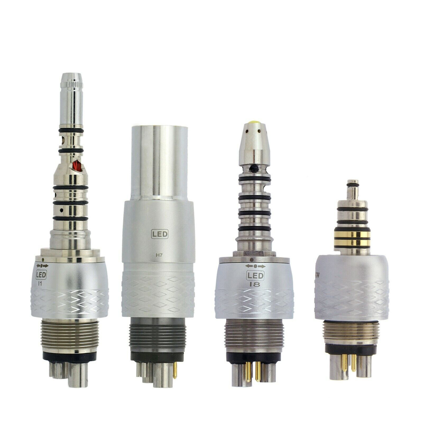 YUSENDENT COXO Dental LED Coupling Coupler, Compatible with KaVo NSK Sirona Fiber-Optic Turbine Handpiece image 3