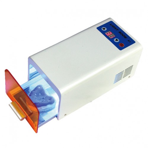 27W Professional Dental Lab Light Curing Unit Light Cure Oven Machine with Time Setting Blue Light image 1