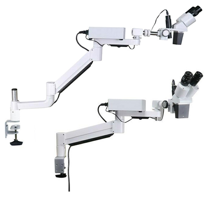 10X/15X/20X Professional Dental Operating Endo Microscope Endodontic Surgical Microscope Table Desk Mounted image 3