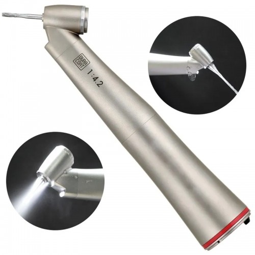 Westcode Professional Dental 45° Fiber-Optic Contra-Angle 1:4.2 Speed Increasing Handpiece E-Type image 1