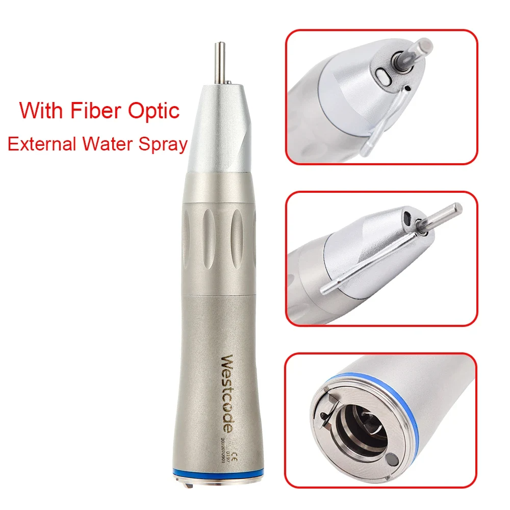 Westcode X65L Professional Dental Fiber-Optic Contra-Angle 1:1 Low-Speed Handpiece E-Type image 2
