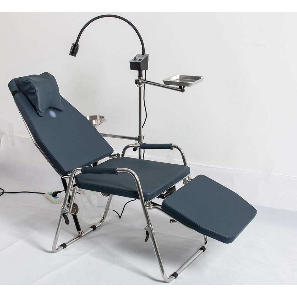GREELOY GU-P101 Updated Portable Dental Folding Chair with GU-P102 Dental Operating Exam Light image 4