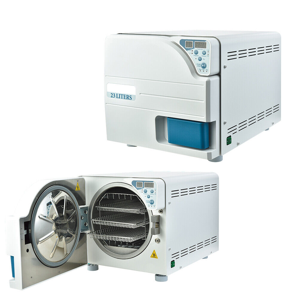 Getidy 18-23L Professional Dental Digital Vacuum Steam Autoclave Sterilizer Class N with Drying Function image 3
