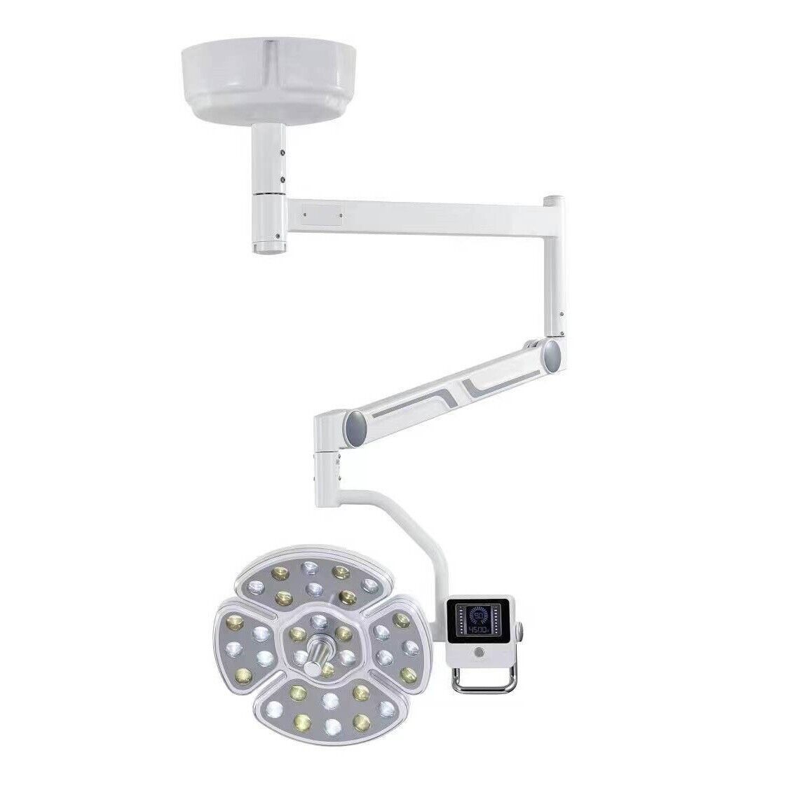 Dental Ceiling LED Operating Light 32 LEDs Surgical Lamp with Ceiling Mounted Arm KY-P139 image 2
