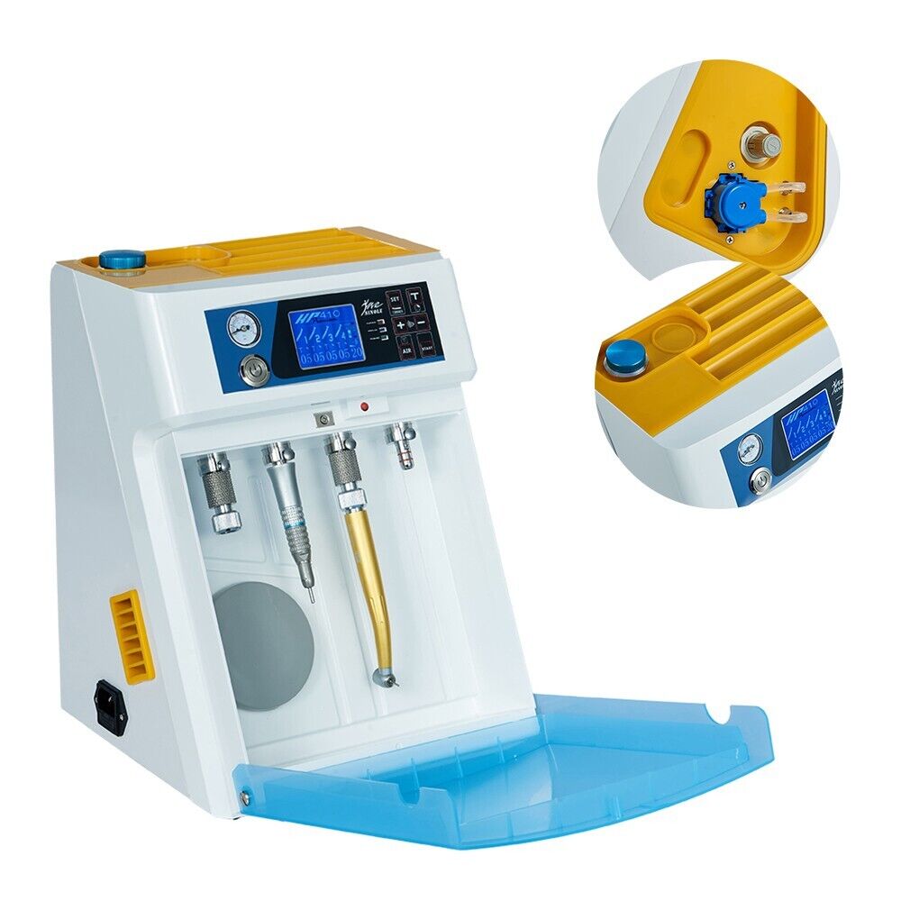 Automatic Professional Dental Handpiece Cleaning and Lubrication System with 4 Interfaces 4-Hole HP-410 image 3