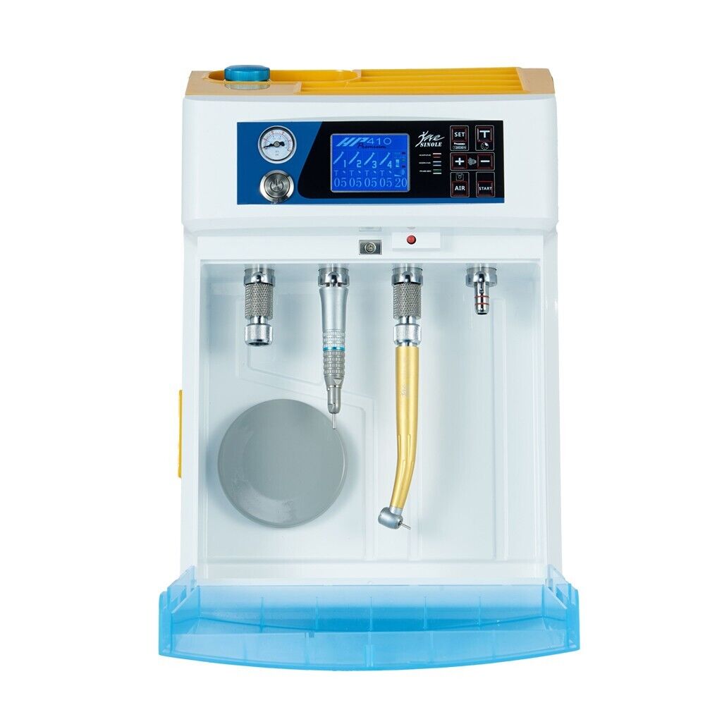 Automatic Professional Dental Handpiece Cleaning and Lubrication System with 4 Interfaces 4-Hole HP-410 image 2