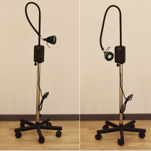 35W Mobile Halogen LED Oral Exam Lamp Medical Examination Light KD-2035W-1 for Professional Use image 1