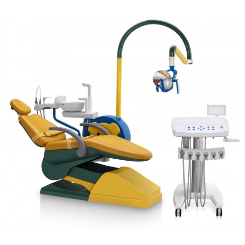 Lovely Cartoon Design Children Professional Dental Chair Unit Cute Kids Dental Treatment Unit Normal Pattern image 1