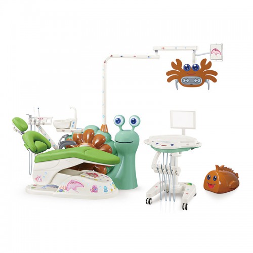 Gladent® GD-S800 Children Professional Dental Chair Unit Electric Kids Dental Chair Dental Pediatric Treatment Unit image 1