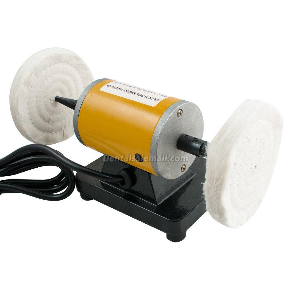 Professional Dental Lab Benchtop Buffer Polisher Mini Desk-Top Grinder Polishing Machine image 12