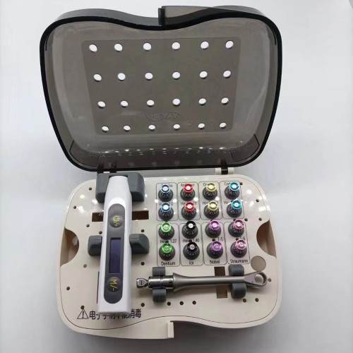 Electric Dental Universal Implant Torque Wrench with 16-Piece Screwdriver Implant Prosthetic Kit image 1