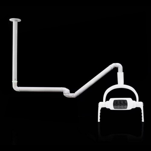 Ceiling-Mounted Professional Dental Light Oral LED Operatory Lamp Exam 6 LED Lens with Arm image 1