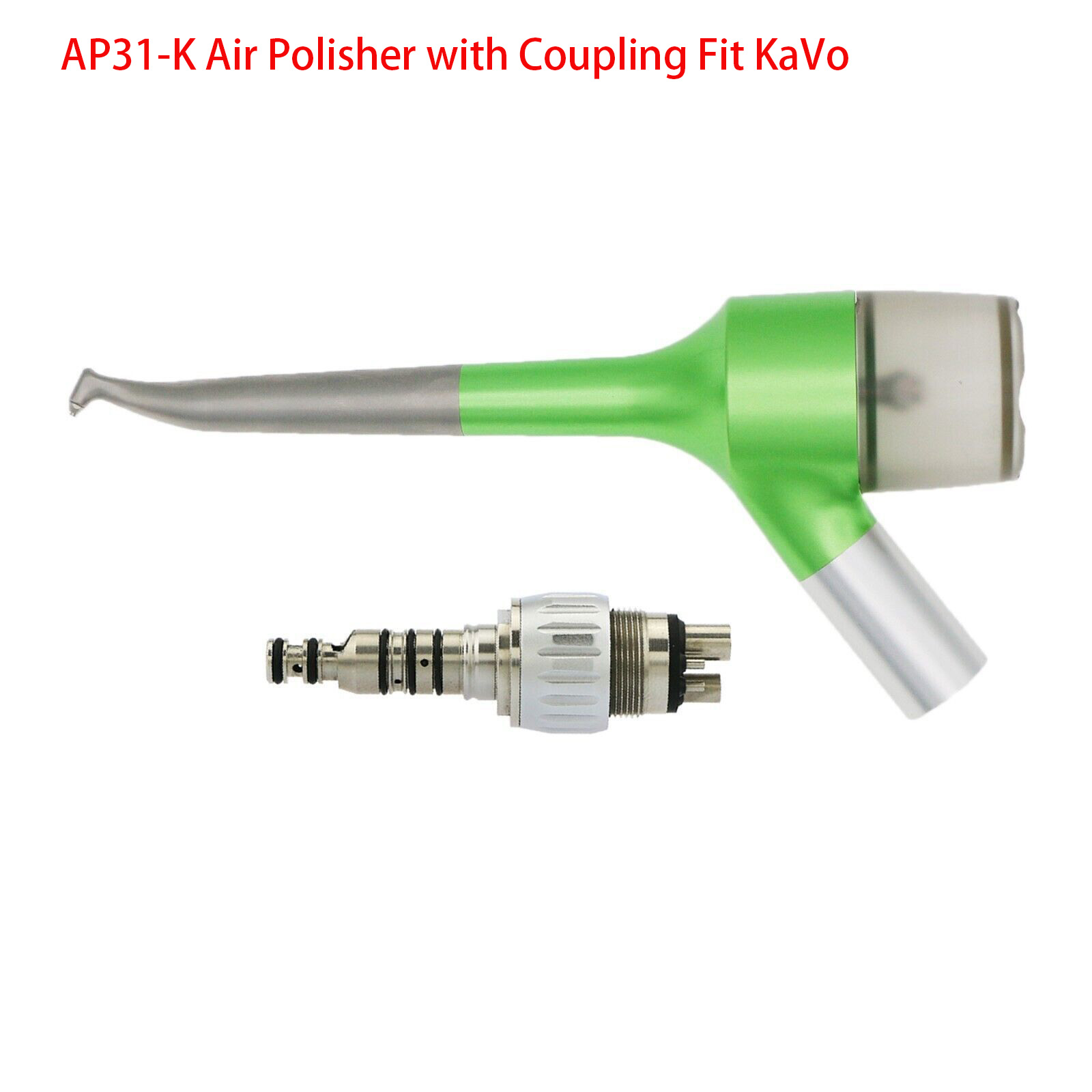 Dental Air Jet Polisher Air-Flow Polishing Handpiece with Coupling, Compatible and KaVo Multiflex 4-Hole image 2