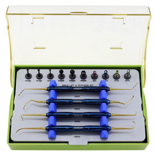 Professional Dental Implant Sinus Lift Elevation Stopper Kit Lateral Approach Drills image 1