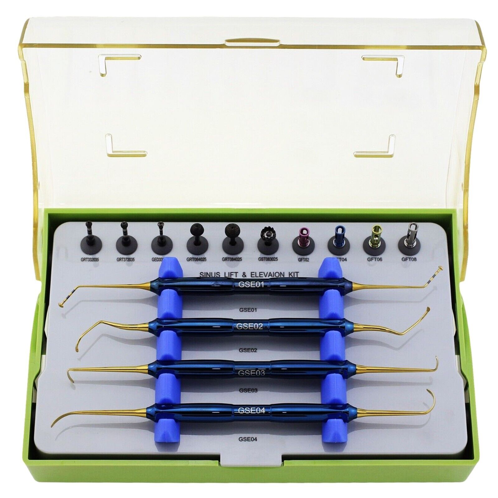 Professional Dental Implant Sinus Lift Elevation Stopper Kit Lateral Approach Drills image 2