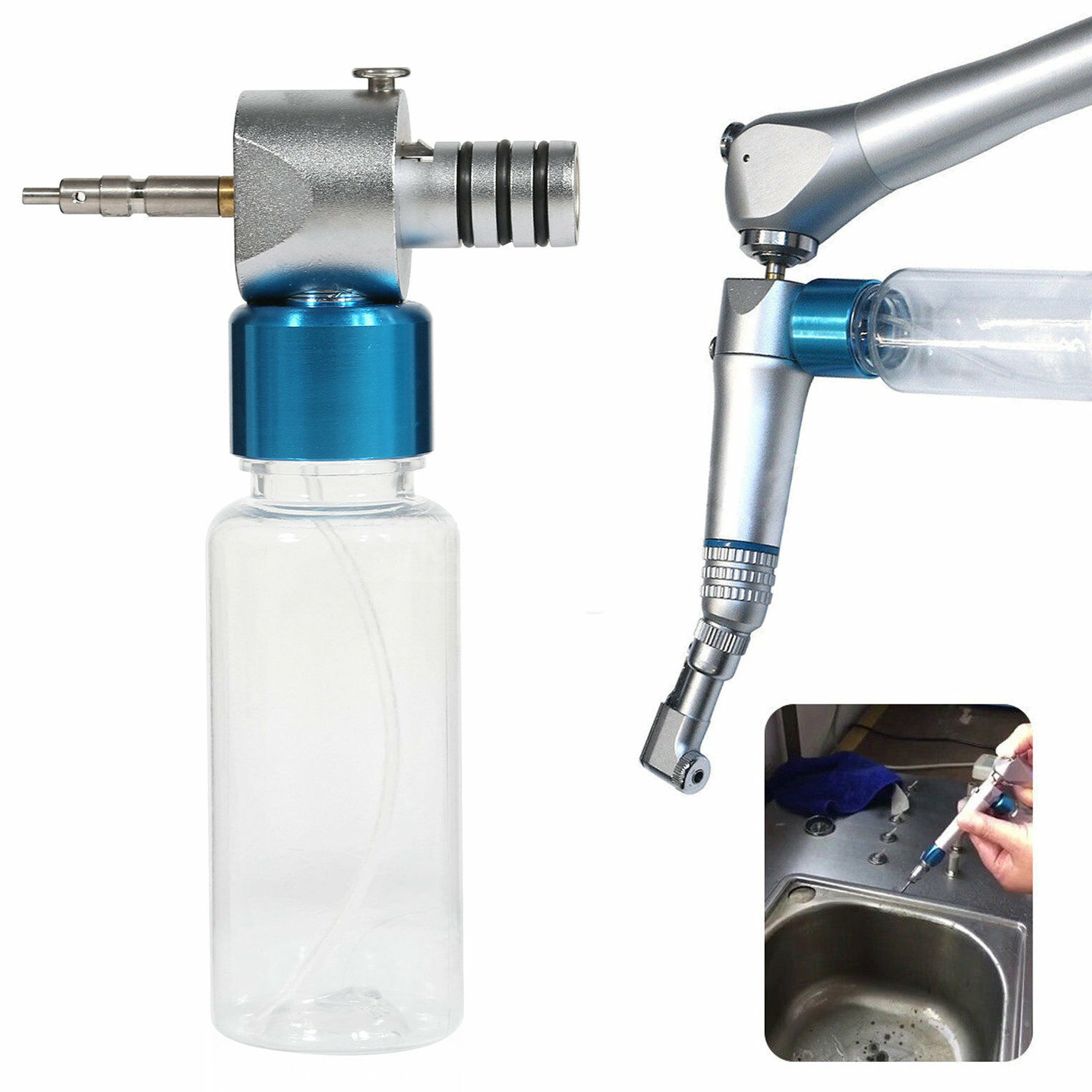 Professional Dental Low-Speed Handpiece Cleaner Lubrication Oiling for Contra-Angle Straight Handpiece Lubricanting image 2
