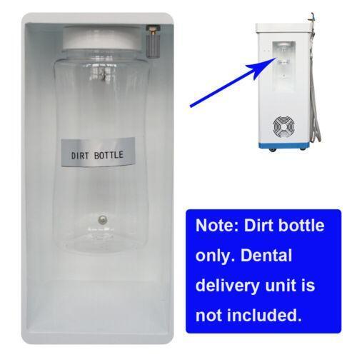1-Piece Rlacement Replacement Dirt Bottle for Greeloy GU-P209 Portable Mobile Dental Delivery Cart Unit image 2