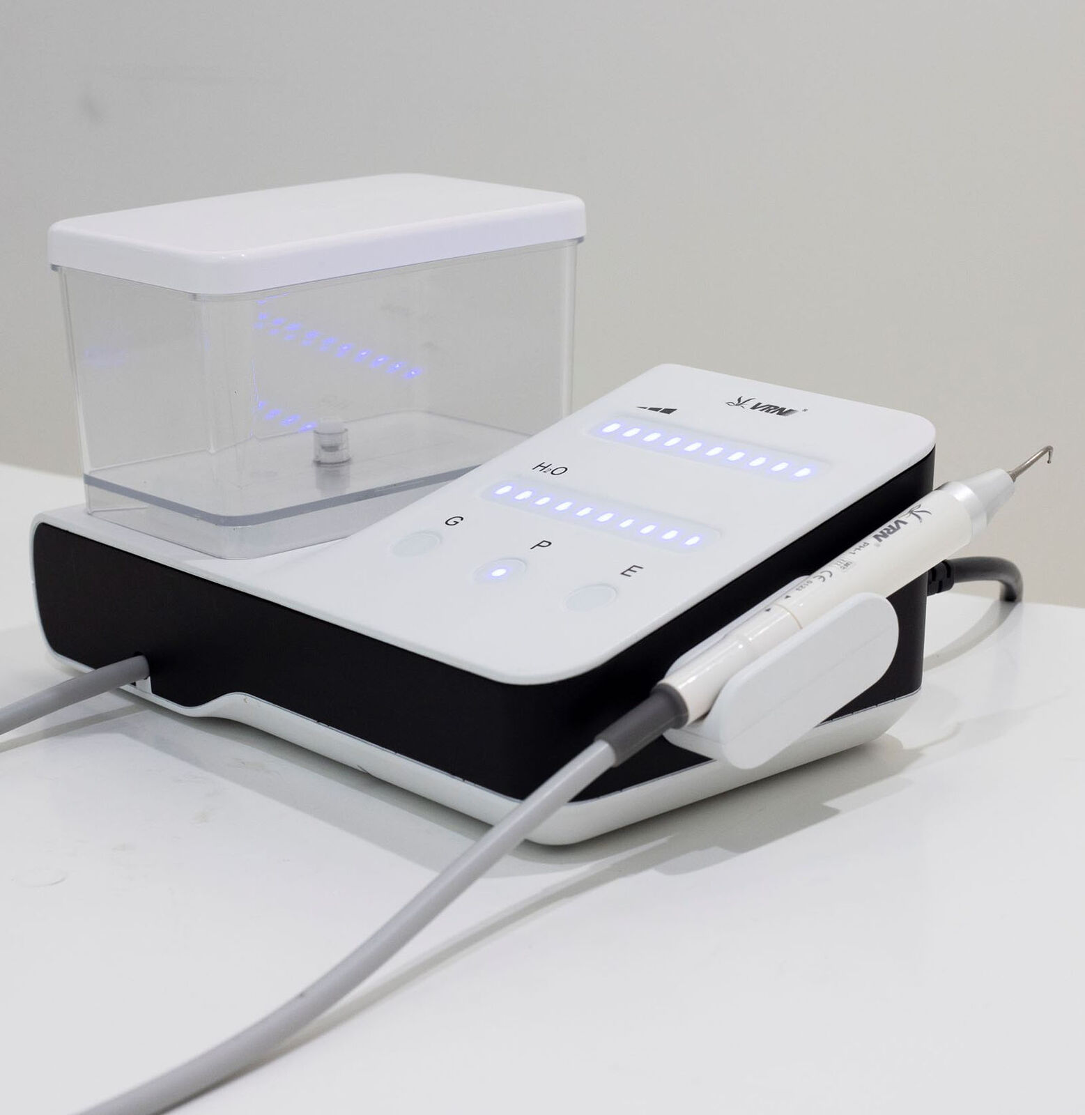 Vrn DA-20 Ultrasonic Piezo Scaler with Water Bottle, Compatible and EMS Wireless Foot Switch Touch Panel image 2