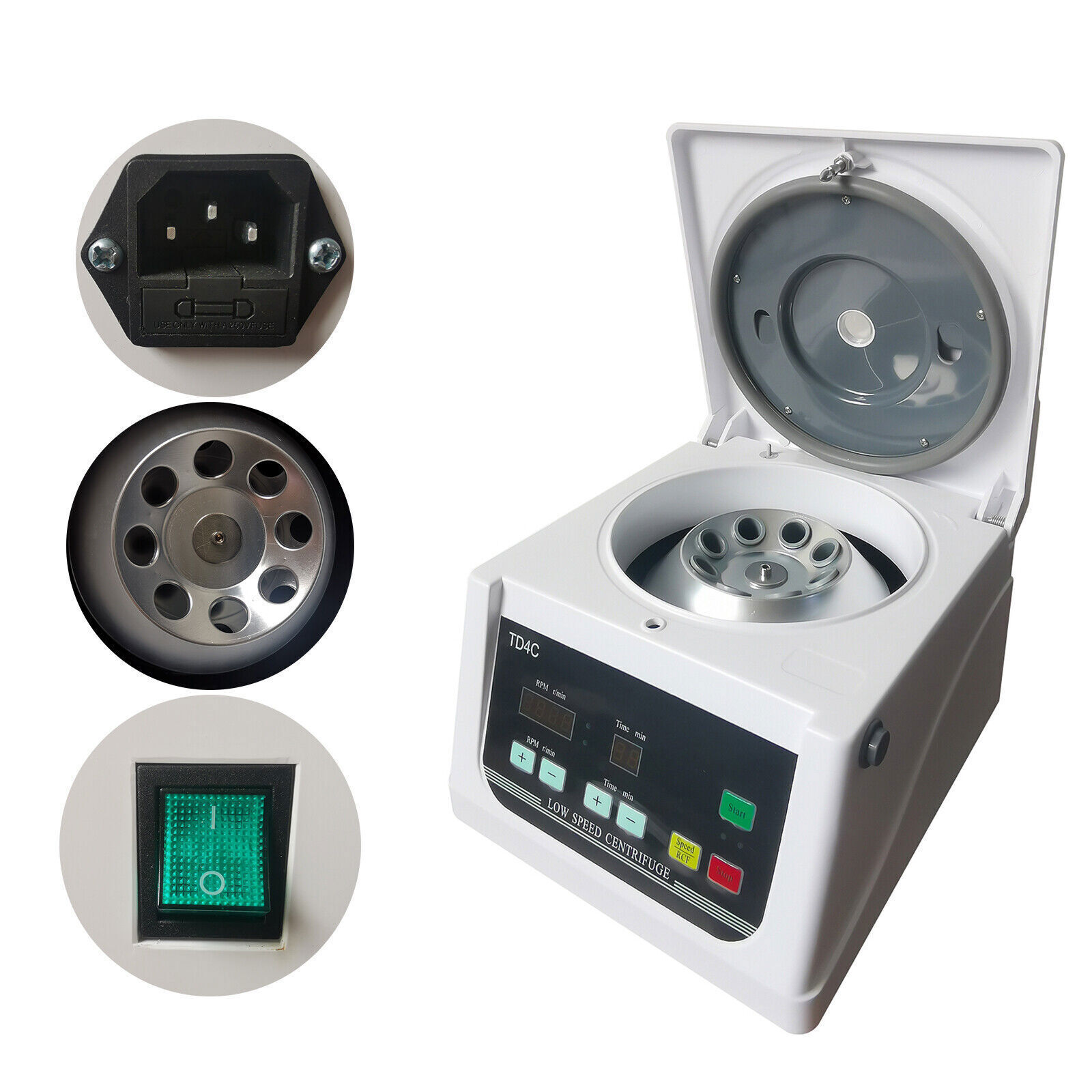 Benchtop Professional Dental Lab Digital Centrifugal Casting Machine Centrifuge 4000rpm image 2