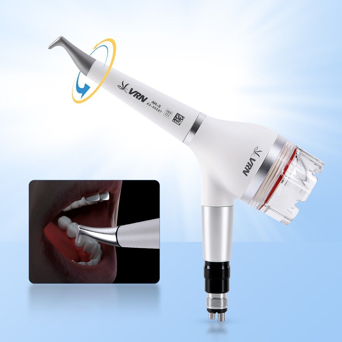 Dental Air Flow Teeth Polishing Polisher Hygiene Prophy Handpiece Jet 2/4-Hole image 4